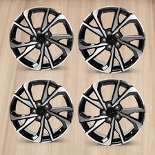 Set Of 4 Replacement Wheels 18 For Honda Civic 2017-2021 Black Rims 560-64108 Set Of 4 Replacement Wheels 18 For Honda Civic 2017-2021 Black Rims 560-64108