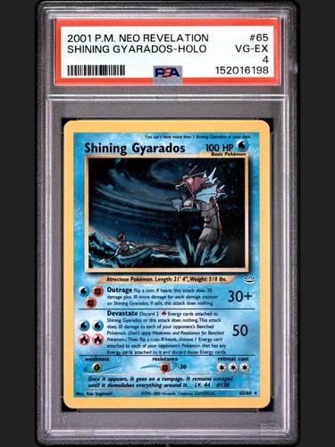 Shining Gyarados (Unlimited) graded PSA 4 for sale on eBay