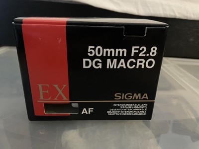 SIGMA 50mm f/2.8 EX DG MACRO for Nikon [Near Mint]