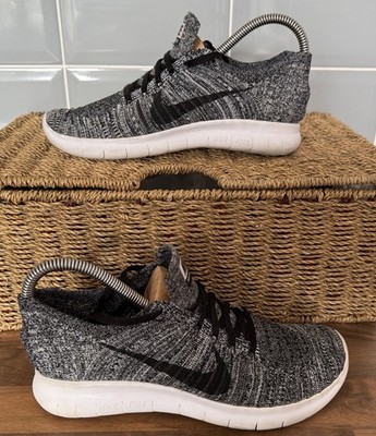 Nike Free RN Flyknit Oreo Laufschuhe - Damen - Größe 4 - sehr guter Zustand - Preisvorschlag machen