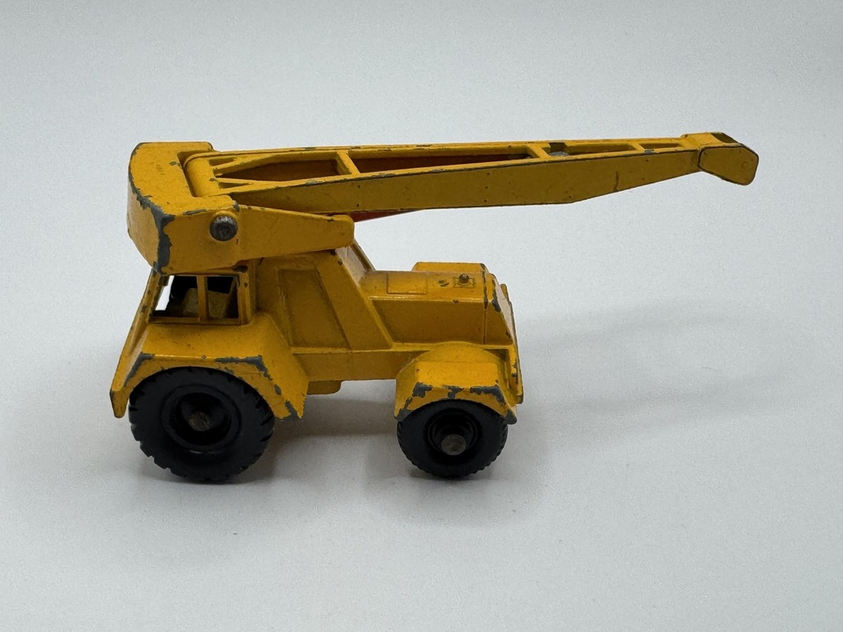 ミニカー Matchbox Superfast No.30 Crane VINTAGE MATCHBOX LESNEY JUMBO CRANE NO. 30 DIECAST CONSTRUCTION