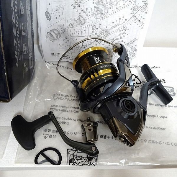 Shimano 21 ULTEGRA C3000XG Spinning Reel in Box New