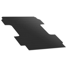 Black Rubber Horizontal Line Truck Bed Floor Mat Liner v2 Compatible with 20-...