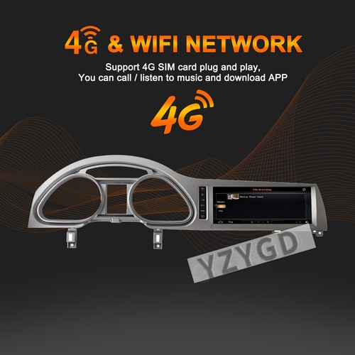 Para Audi Q7 2010-2015 Android CarPlay Coche Radio Estéreo Multimedia Reproductor Pantalla - Imagen 6 de 9