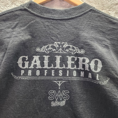 Gallero Profesional SWS T-Shirt XL USA Made Streetwear Heavy Cotton Cowboy Roost - Picture 6 of 11
