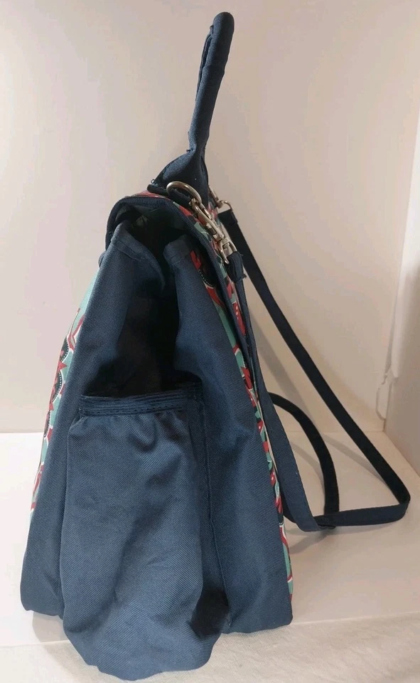 Bolsa de almuerzo Fit & Fresh azul rosa verde menta mandala aislada PVC gratis Foto 2 de 4