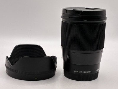 SIGMA 16mm f/1.4 DC DN C OBJEKTIV für SONY E-MOUNT - 16mm 1:1.4 CONTEMPORARY - GUT