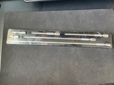 #ad Snap On Tools USA 6pc 1 4quot; Drive Chrome Knurled Socket Extension Set 106BTMX 🔥 $169.99