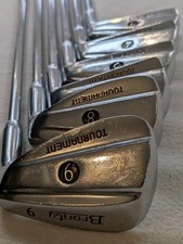 Bronty Tournament Blade Iron PART Set 3,4,5,6,8,9 Steel Shafts Used Golf Clubs
