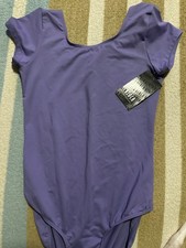 bloch leotard girls 14 lavender