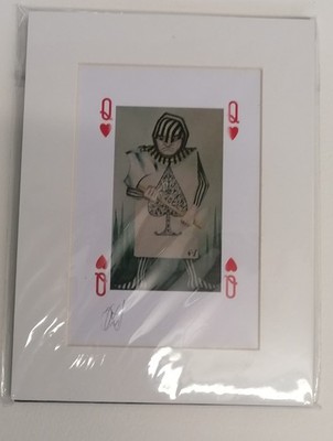 Alice im Wunderland Henker signierter Druck von Dominic Murphy