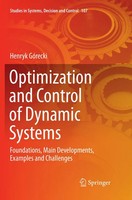Henryk GóRecki | Optimization And Control Of Dynamic Systems | Taschenbuch | Xxi