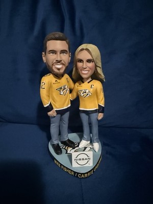 Carrie Underwood & Mike Fisher Bobblehead Nashville Predators