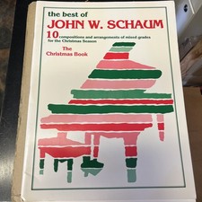 The Best of John W. Schaum Christmas Book for Piano