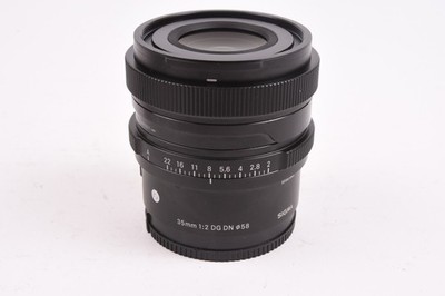Sigma Contemporary 35mm f/2 DG DN Wide Angle Prime Lens For Sony FE #T-47845