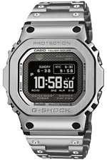 Unused CASIO G-SHOCK GMW-BZ5000D-1JF Silver Solar Bluetooth Unisex Watch in Box