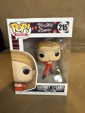 Funko POP! Figura de vinilo Rocks #215 Brittney Spears en traje de gato rojo nueva en caja