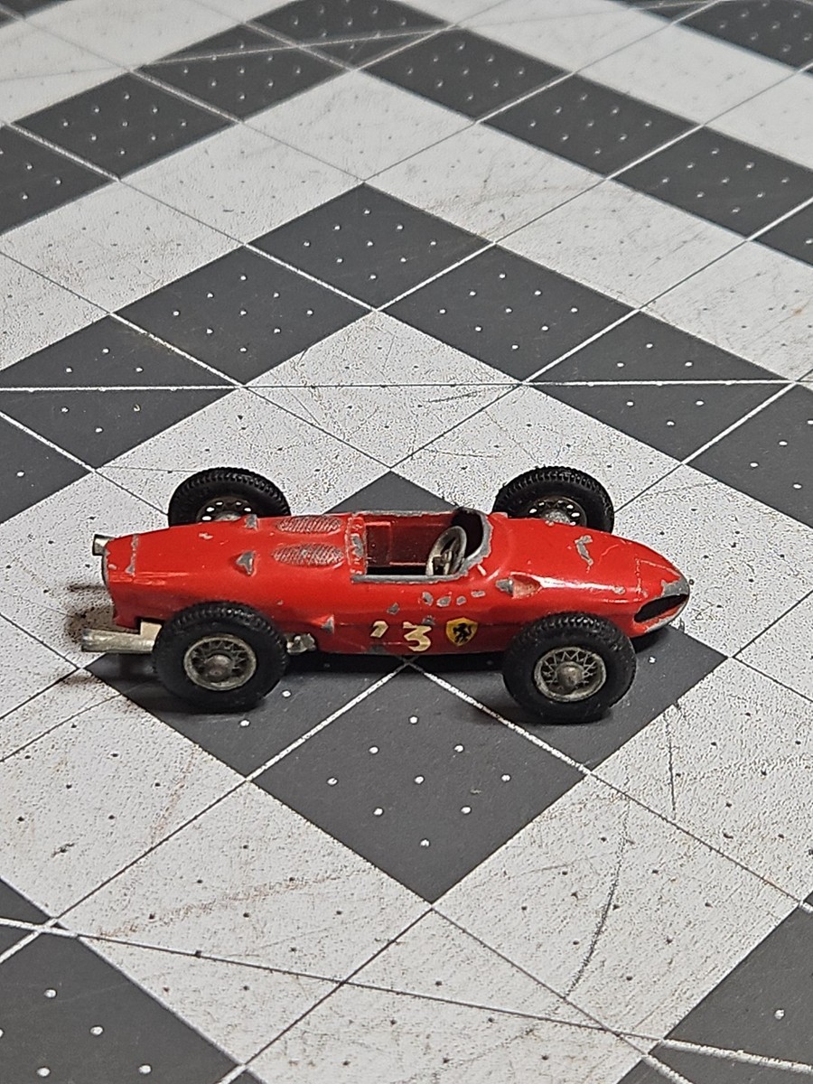 Vintage 1960s Lesney Matchbox No. 73 F1 Ferrari Racing Car Red GUC