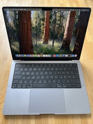 Apple MacBook Pro 14 Zoll (512GB SSD, M1 Pro, 16GB) - Space Grau - mit OVP