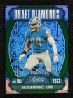 2025 Panini Malcolm Rodriguez Spectrum Green (Raw)