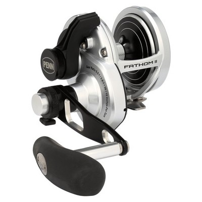 PENN FATHOM II 25NLD2 2 Speed Lever Drag Offshore Jigging Reel Narrow Spool