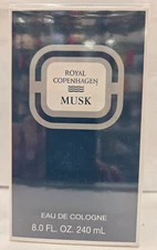 ROYAL COPENHAGEN MUSK EAU DE COLOGNE SPLASH FOR MEN 8.0 Oz / 240 ml SEALED NIB