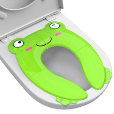 Portable Potty Seat for Toddler Travel - Foldable Non-Slip Potty Training Toilet