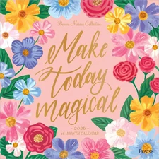 BrownTrout,  Bonnie Marcus Plato Foil 2026 Wall Calendar, 12'' X 12'', 16-Month