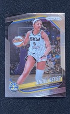2025 Panini Prizm WNBA ANGEL REESE CHICAGO SKY #92 CHROME BASE CARD
