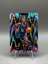 2024-25 Panini Select - Concourse Ja Morant #60 Wave Prizm Memphis Grizzlies