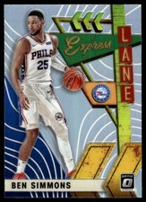 Ben Simmons 2019-20 Donruss Optic #9 76ers Insert ? SEE SCAN! FREE SHIP