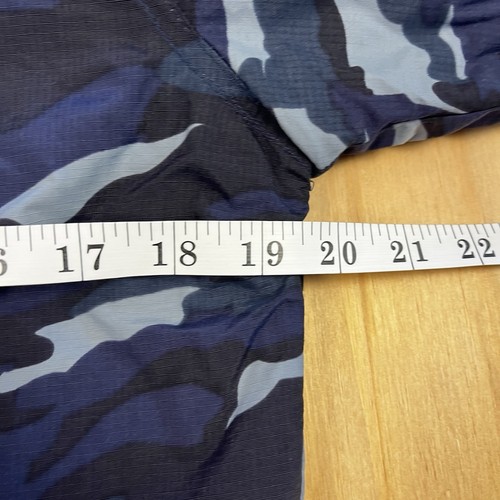 Superdry Original Camouflage Windcheater wasserdichte Damenjacke Größe M blau - Bild 3 von 9