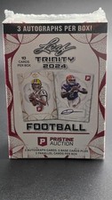 🔥3 autos🔥🏈2024 Leaf Trinity x Pristine Auction Exclusive - FACTORY SEALED! 🏈
