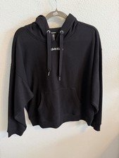 Calvin Klein Performance Women's Black Pullover Hoodie L Pockets