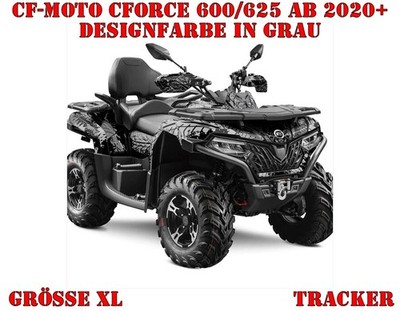Speedstickers Tracker Graphic kit CF-Moto CForce 600/625 2020+ XL Grey/Grau