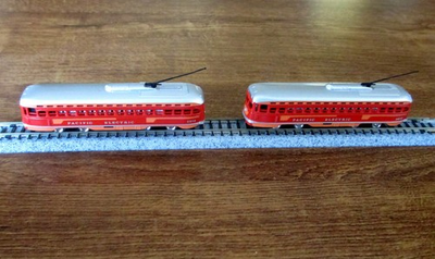#ad Bachmann N Scale Streamline PCC Trolley LOT Pacific Electric 51 629 C3 $50.00