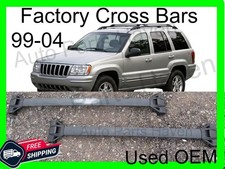 99-04 Wj -roof Rack Cross Bars Rails Luggage Bar Pair 2 Set X-bars Oem Factory 99-04 Wj -roof Rack Cross Bars Rails Luggage Bar Pair 2 Set X-bars Oem Factory
