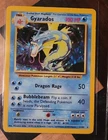 Gyarados 6/102 Holo Rare Base Set Vintage Pokémon Card