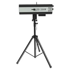 LED Follow Spotlight w/ Stand Manual Control Party Theater DJ Stage Lighting