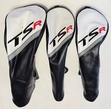  Titleist TSR Driver  2 Fairway Wood Headcovers 3pc  SET  Very Good Condition