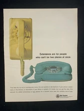 Magazine Ad* - 1965 - AT&T / Bell System - Extension Phone