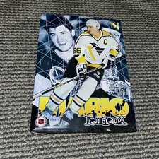 Mario Lemieux Pittsburgh Penguins Team Metal Tabletop Stand New & Sealed