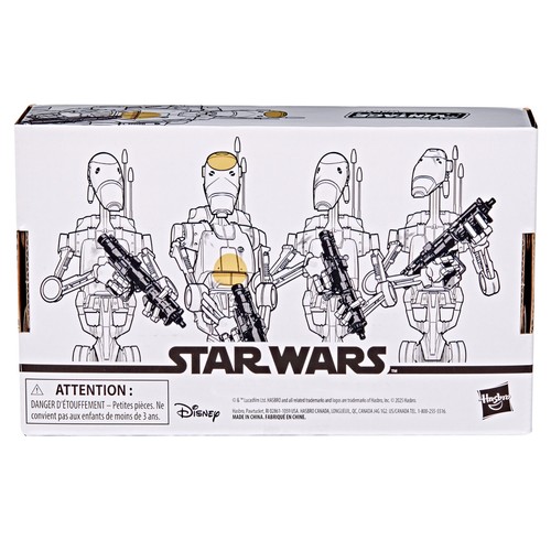 Star Wars Vintage Collection 3.75" Army Builder 4-Pack Battle Droid EP1 250901 - Picture 12 of 12