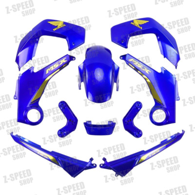 Blue full plastic panel fairing bell pan honda msx125 grom125 Grom 125 2014 2015