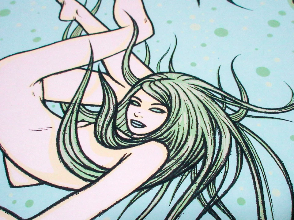 Tara McPherson Signed The Decemberists Sasquatch 2006 Silkscreen Poster - S/N - Image 2 of 4