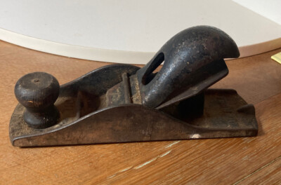 Vintage STANLEY 110 STEEL BLOCK PLANE WOOD HAND CARPENTERS TOOL WOODWORKING Vtg