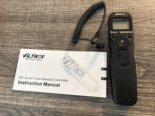 Viltrox Interruttore Telecomando, MC Series-C1 Fotocamera Interruttore Otturatore Telecomando Canon Usato - Foto 2 di 4