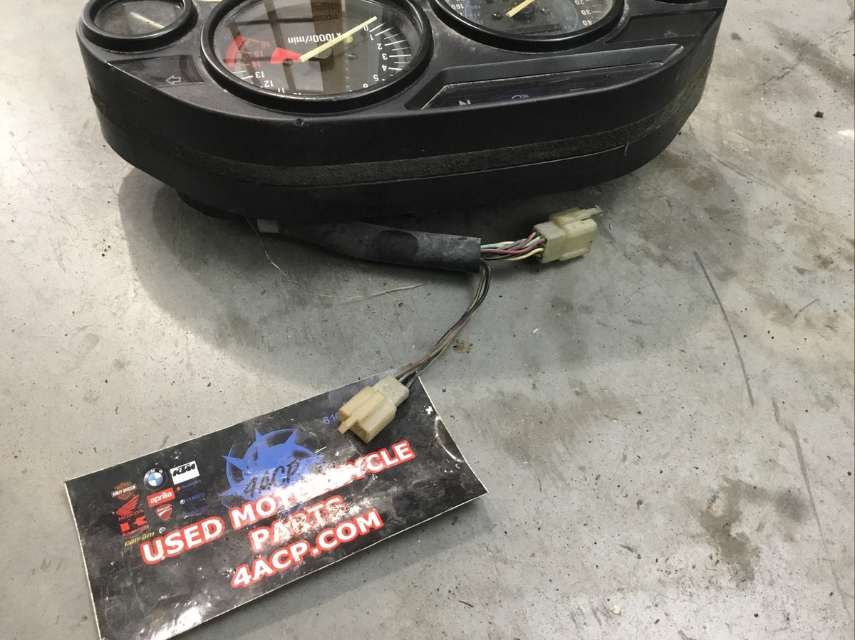 95-97 KAWASAKI ZX6 CLUSTER GAUGES SPEEDOMETER TACHOMETER