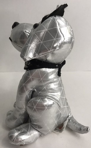 Raising Canes Happy New Year Dog Plush Silver 8 Inch 2023 Stuffed Toy *Read* - Picture 4 of 12