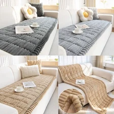 Couch Cover for Dogs Washable Fuzzy Pet Non-Slip Couch Covers Soft Warm Cushion